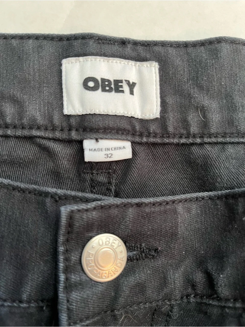 Obey Big Timer Twill Printed Carpenter pants
